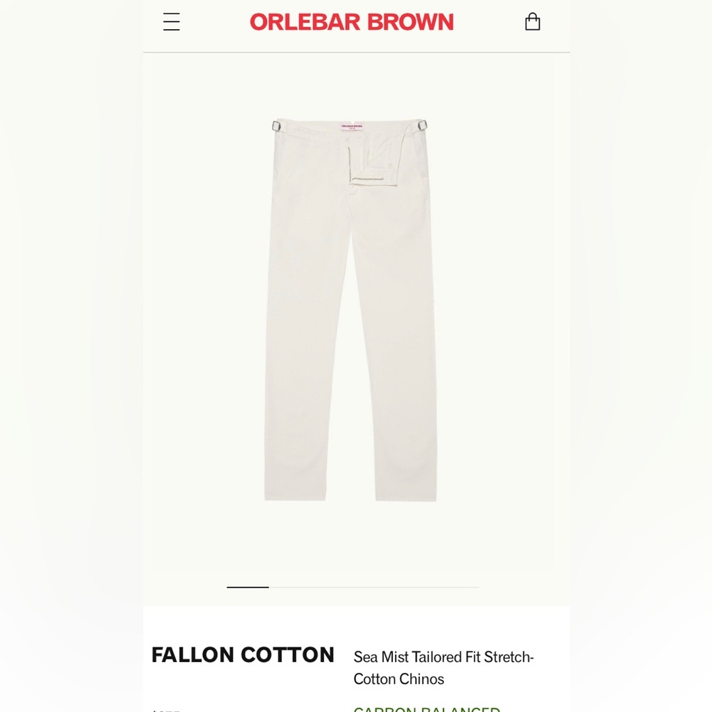 ORLEBAR BROWN TROUSERS